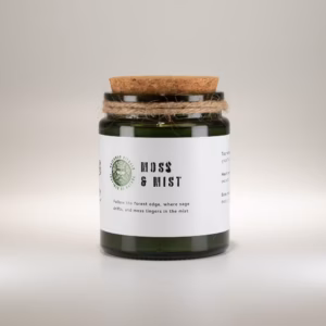 Greenman Woodwick Soy Candle – Moss & Mist | www.artisangoods.co.uk 4
