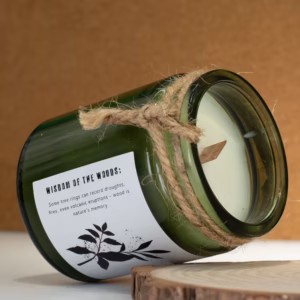 Greenman Woodwick Soy Candle – Sage & Mintwood | www.artisangoods.co.uk 5