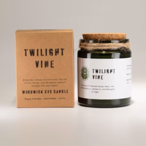 Greenman Woodwick Soy Candle – Twilight Vine | www.artisangoods.co.uk 2