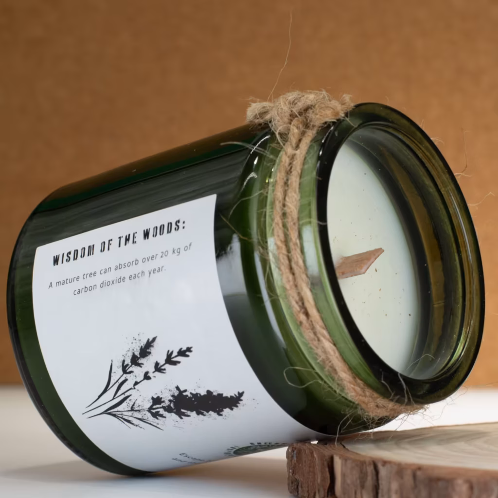 Greenman Woodwick Soy Candle – Wild Lavender | www.artisangoods.co.uk 5