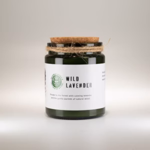 Greenman Woodwick Soy Candle – Wild Lavender | www.artisangoods.co.uk 3