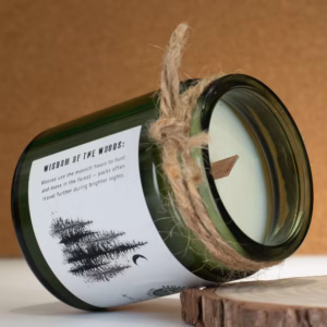 Greenman Woodwick Soy Candle – Wolf’s Moon | www.artisangoods.co.uk 2