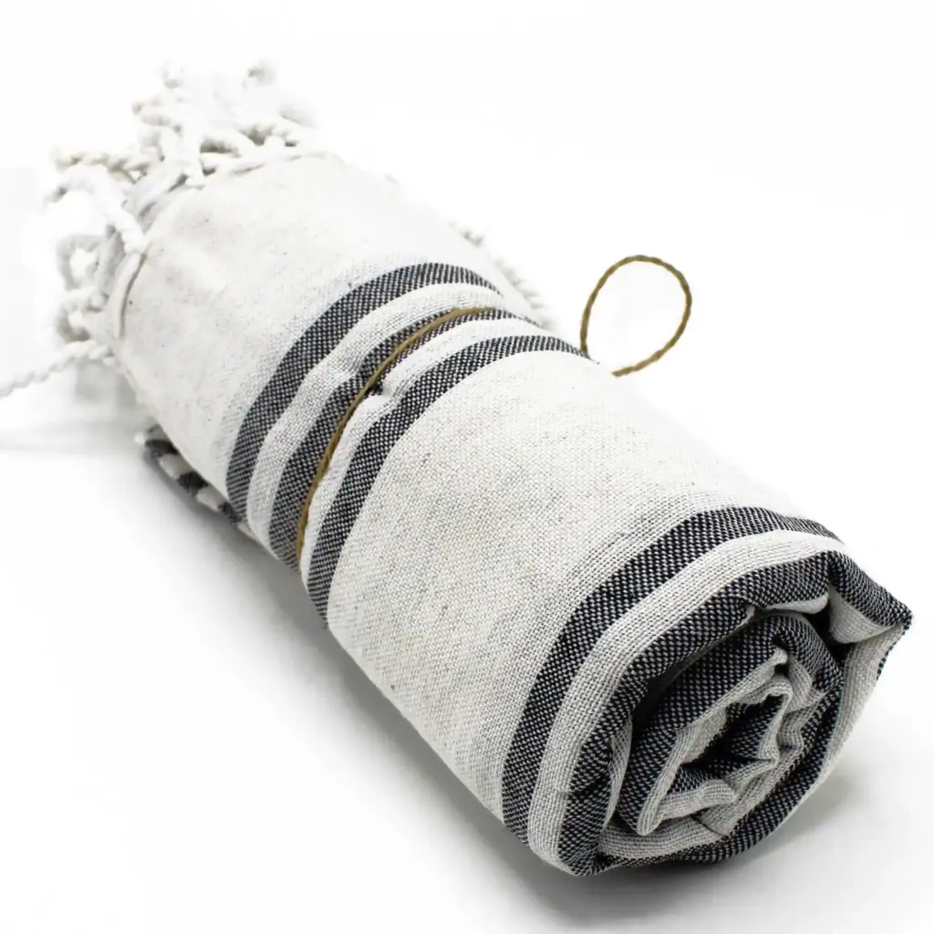 Hamman Spa Towel – Charcoal – 90x170cm | www.artisangoods.co.uk 3 Hamman Spa Towel – Charcoal – 90x170cm | www.artisangoods.co.uk 3