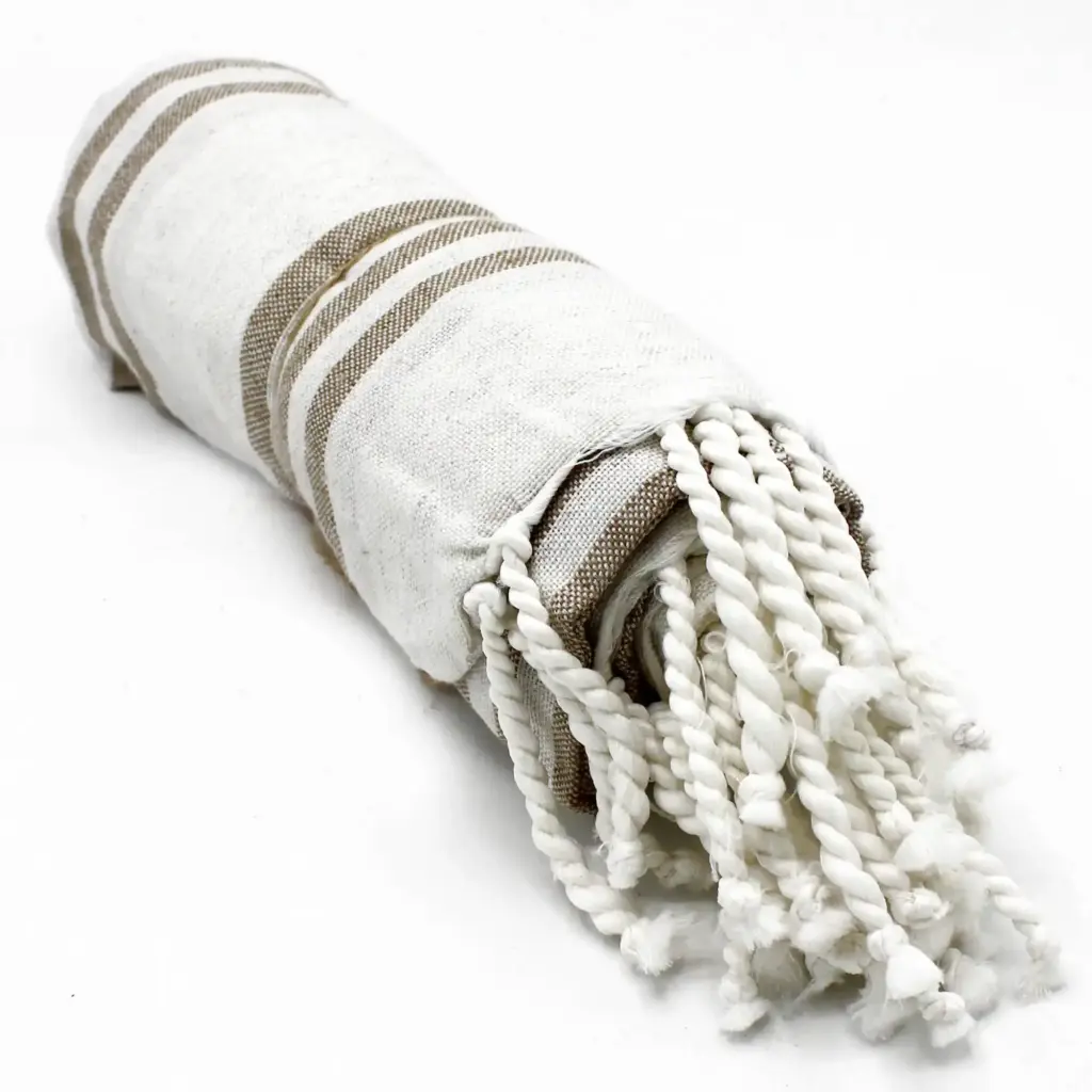 Hamman Spa Towel – Sand- 90x170cm | www.artisangoods.co.uk