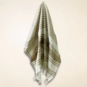 Hamman Spa Towel – Sand- 90x170cm | www.artisangoods.co.uk 3