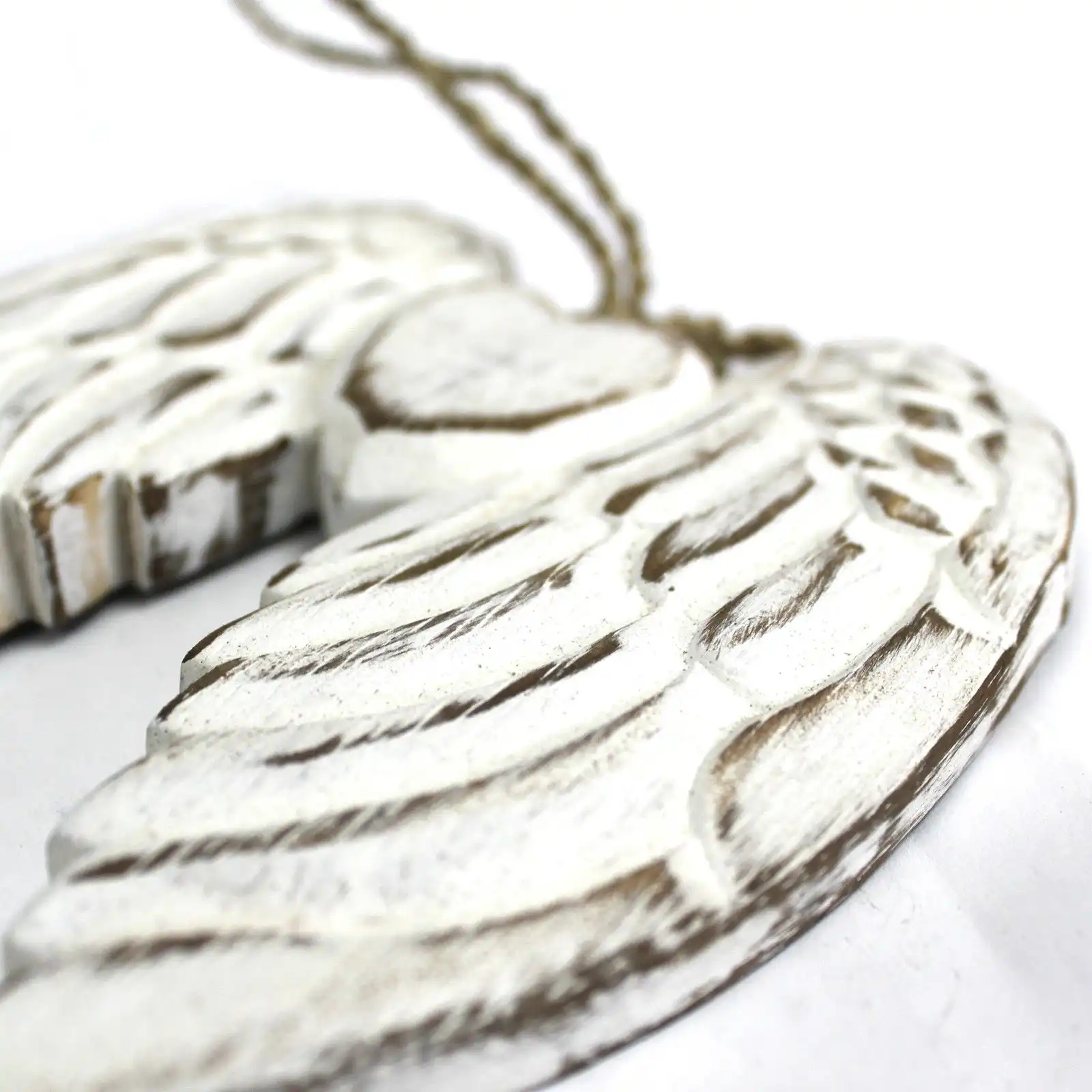Hand Crafted Small Double Angel Wing & Heart – 15cm | www.artisangoods.co.uk 3 Hand Crafted Small Double Angel Wing & Heart – 15cm | www.artisangoods.co.uk 2