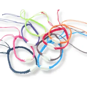 Handmade Friendship Bracelets – Cowrie Chums Shell (asst) | www.artisangoods.co.uk 4