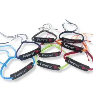Handmade Friendship Bracelets – Friends Coconut Print (asst) | www.artisangoods.co.uk 9