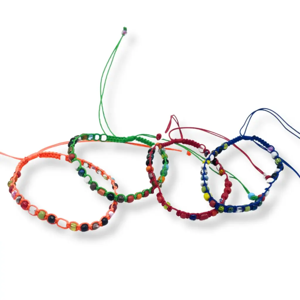 Handmade Friendship Bracelets – Tiny Forever Beads (asst) | www.artisangoods.co.uk 2