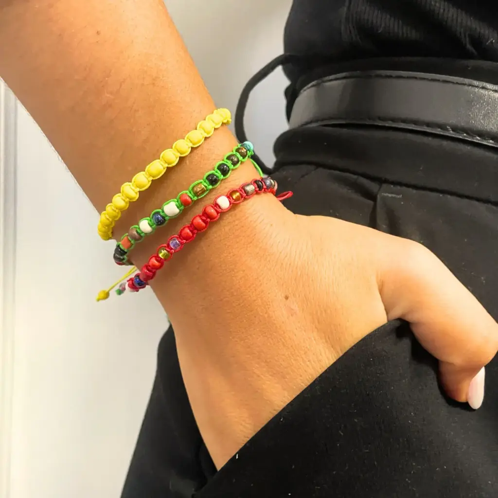 Handmade Friendship Bracelets – Tiny Forever Beads (asst) | www.artisangoods.co.uk
