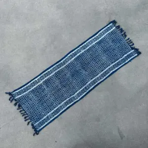 Handmade Indigo Runner – 170x60cm – Madjid Tiles | www.artisangoods.co.uk 4