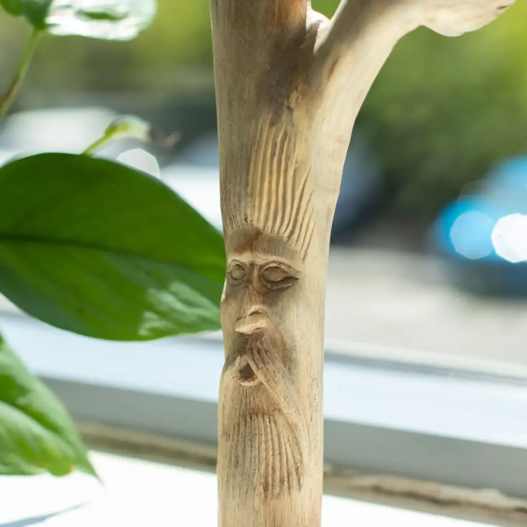 Handmade Parasite Wood Art Carving – Greenman | www.artisangoods.co.uk Handmade Parasite Wood Art Carving – Greenman | www.artisangoods.co.uk