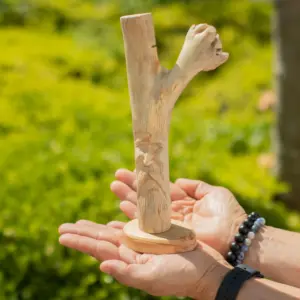 Handmade Parasite Wood Art Carving – Greenman | www.artisangoods.co.uk 2