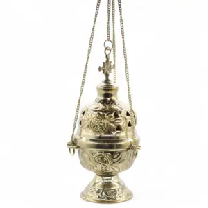 Hanging Brass Incense Burner | www.artisangoods.co.uk 3