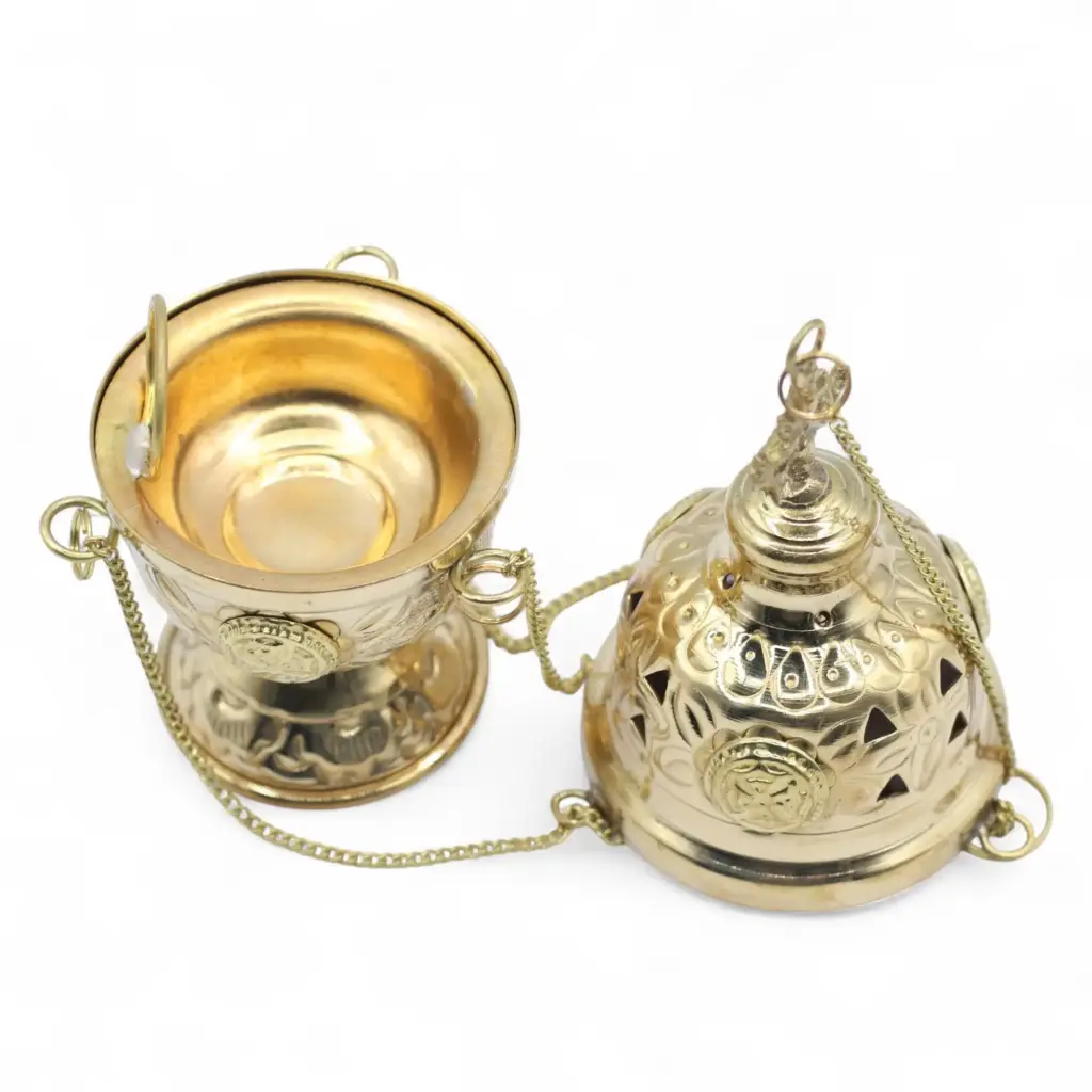 Hanging Brass Incense Burner | www.artisangoods.co.uk 4