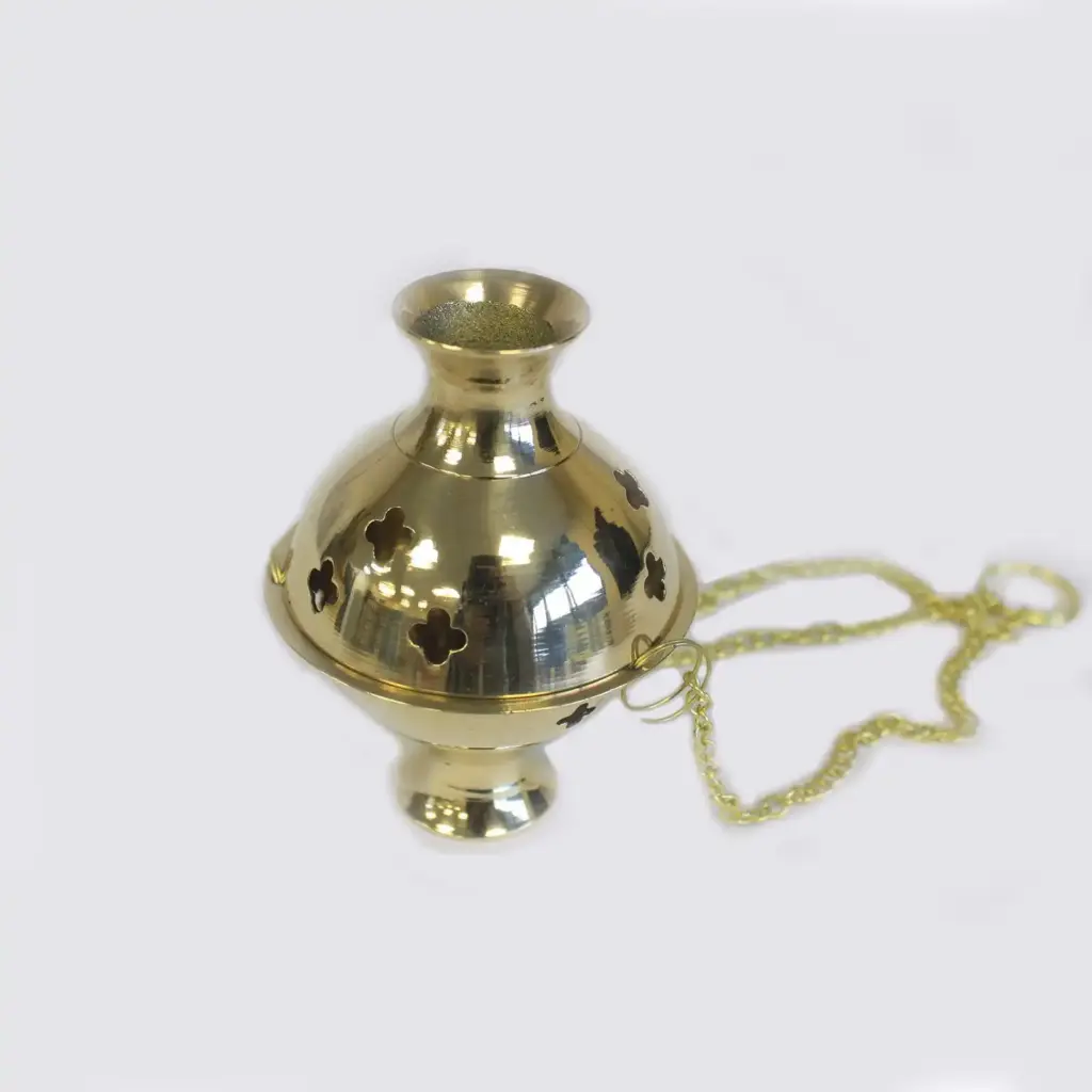 Hanging Brass Incense Burner | www.artisangoods.co.uk