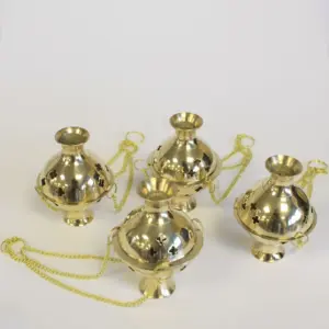 Hanging Brass Incense Burner | www.artisangoods.co.uk 5