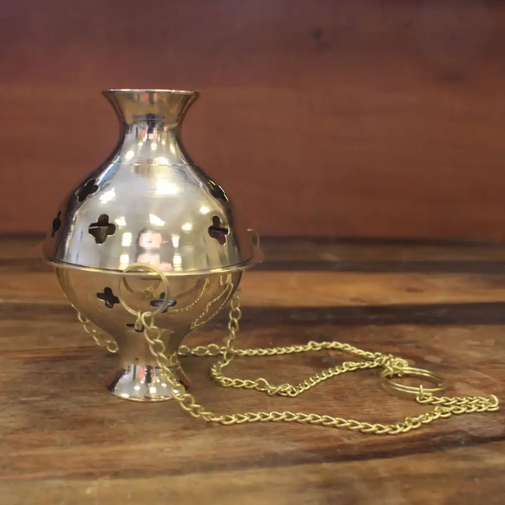 Hanging Brass Incense Burner | www.artisangoods.co.uk 4 Hanging Brass Incense Burner | www.artisangoods.co.uk 4