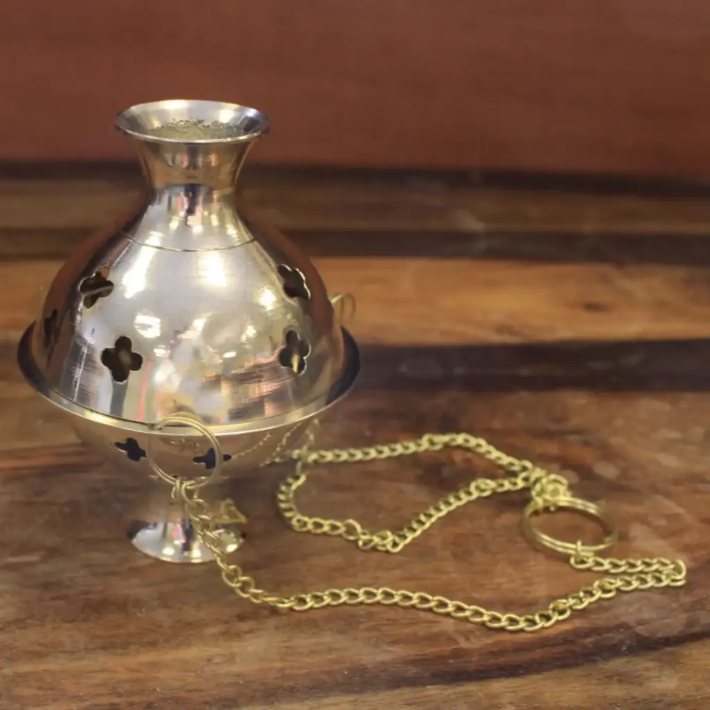 Hanging Brass Incense Burner | www.artisangoods.co.uk 3 Hanging Brass Incense Burner | www.artisangoods.co.uk 3