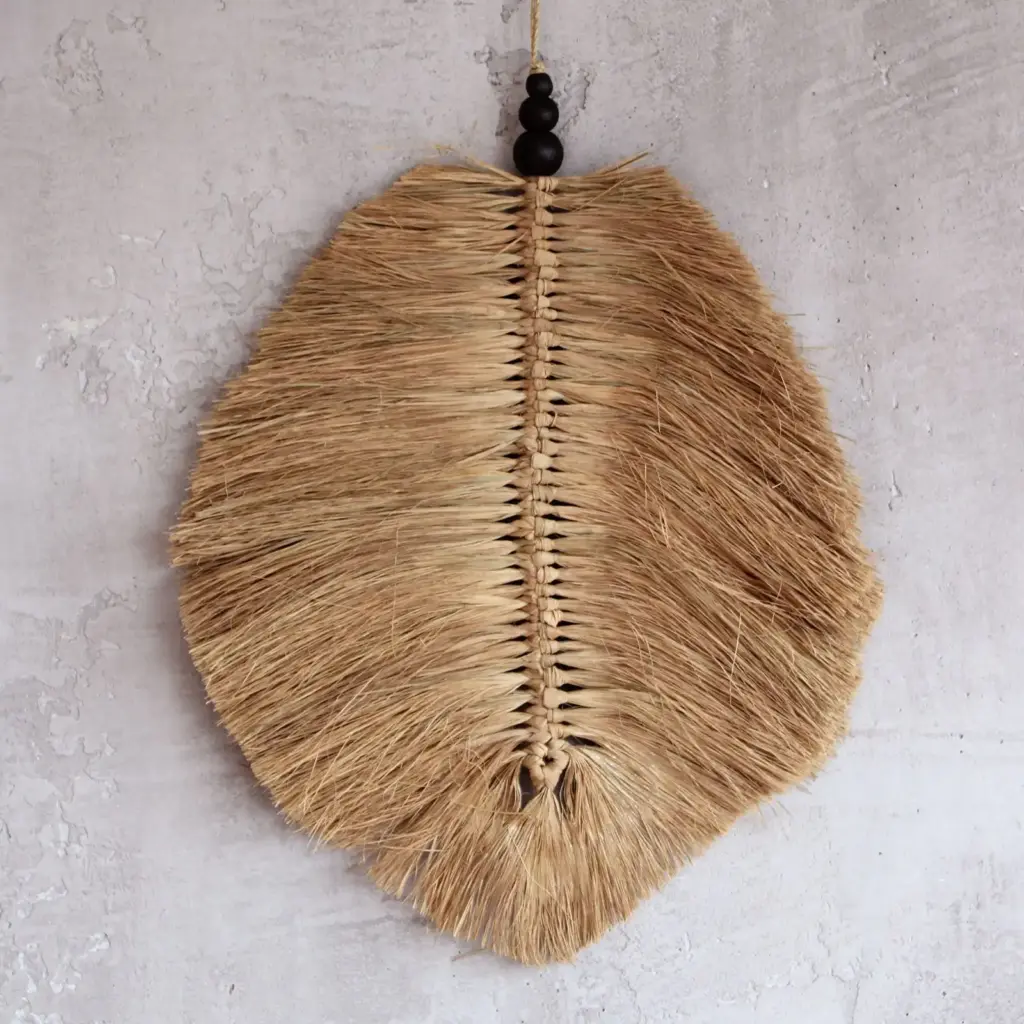 Hanging  Raffa Leaf 35cm | www.artisangoods.co.uk 3