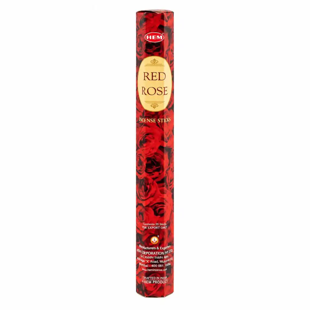 HEM Hexagonal Incense - Red Rose