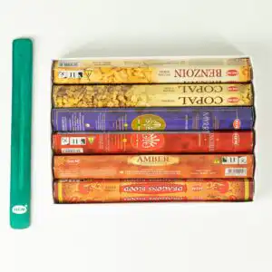 HEM Hexagonal Incense - Resin Collection & Ashcatcher (asst pack 6)