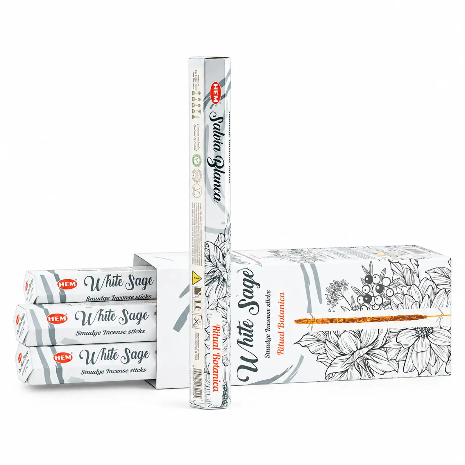 HEM Hexagonal Incense - Smudge  - White Sage