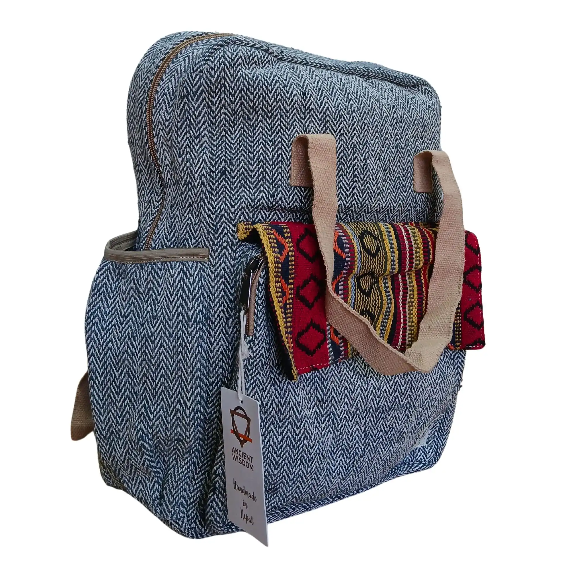 Hemp Adventure Backpack – Annapurna | www.artisangoods.co.uk 3 Hemp Adventure Backpack – Annapurna | www.artisangoods.co.uk 2