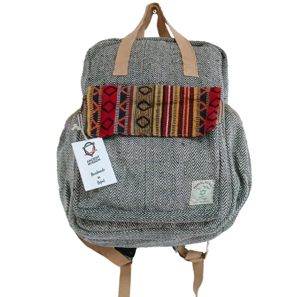 Hemp Adventure Backpack – Annapurna | www.artisangoods.co.uk 3