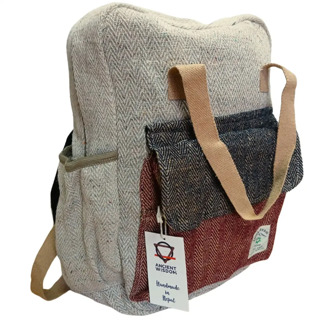 Hemp Adventure Backpack – Kathmandu | www.artisangoods.co.uk