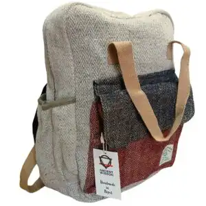 Hemp Adventure Backpack – Kathmandu | www.artisangoods.co.uk 1