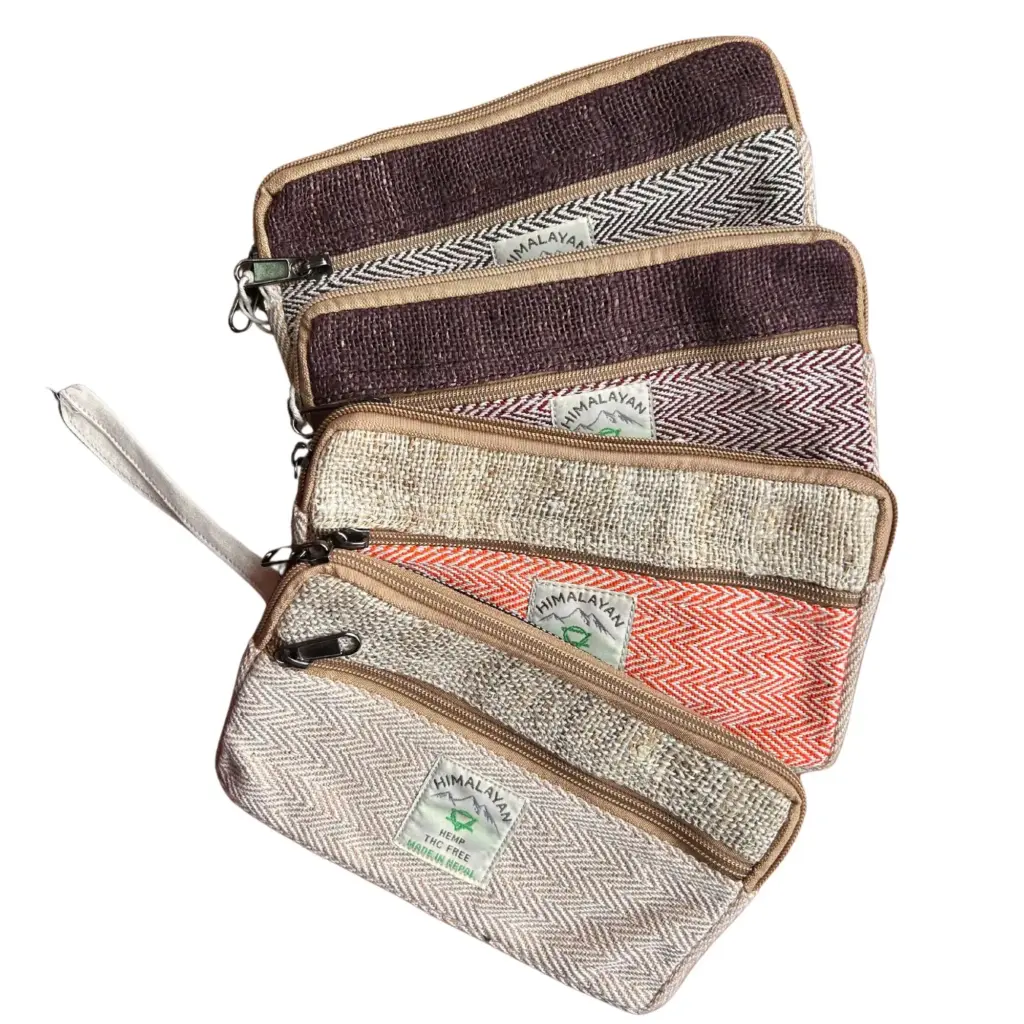 Hemp Phone/Tobacoo/Anything Zip Pouch (assorted) | www.artisangoods.co.uk Hemp Phone/Tobacoo/Anything Zip Pouch (assorted) | www.artisangoods.co.uk