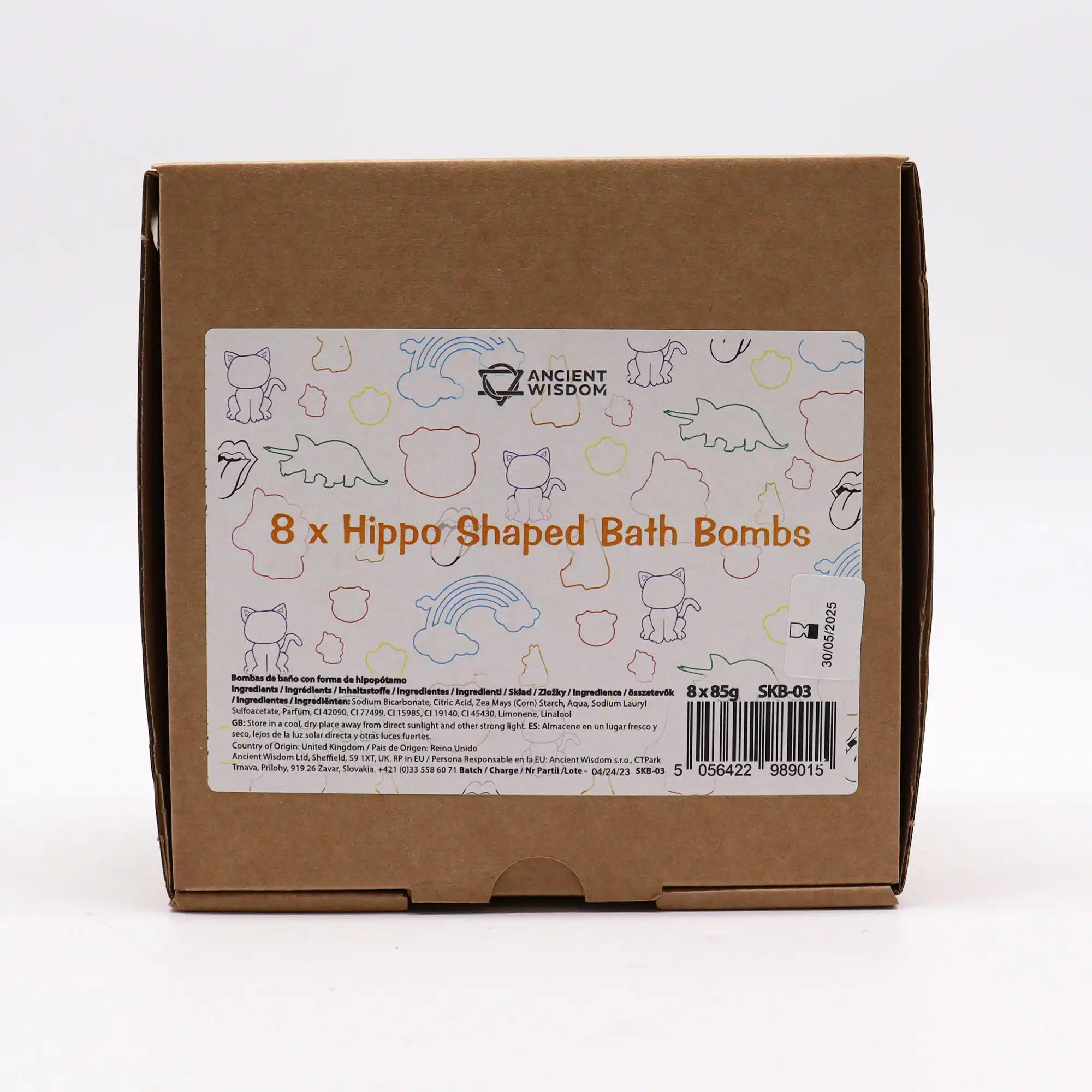 Hippo Bathbomb 85g | www.artisangoods.co.uk 3 Hippo Bathbomb 85g | www.artisangoods.co.uk 2