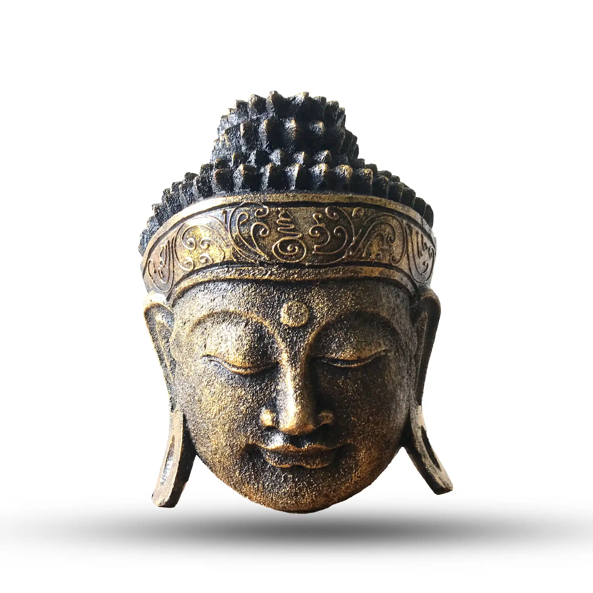 Home Decoration Buddha Head – 25cm – Gold Shine Finish | www.artisangoods.co.uk 2 Home Decoration Buddha Head – 25cm – Gold Shine Finish | www.artisangoods.co.uk