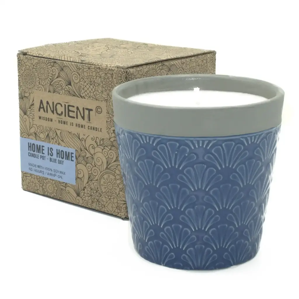 Home is Home Candle Pots – Blue Day | www.artisangoods.co.uk 3 Home is Home Candle Pots – Blue Day | www.artisangoods.co.uk 3