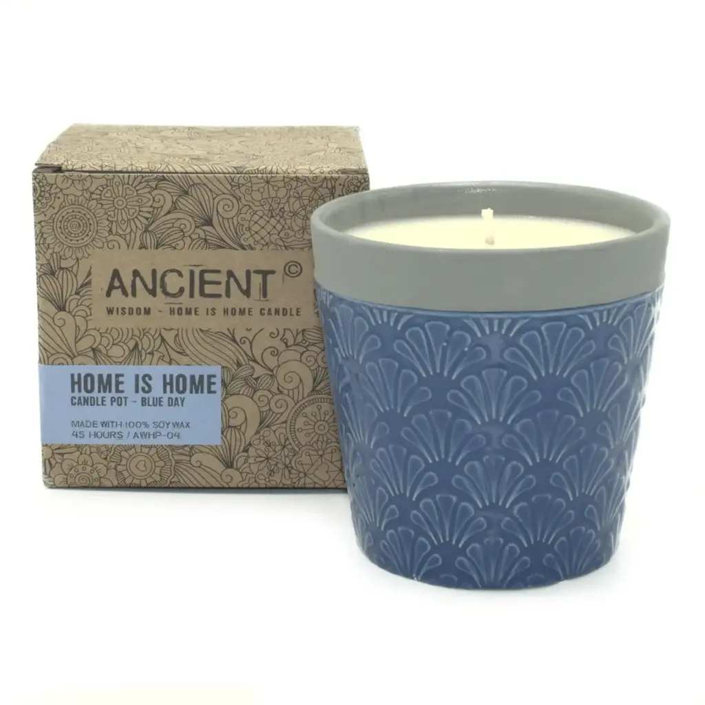 Home is Home Candle Pots – Blue Day | www.artisangoods.co.uk 2 Home is Home Candle Pots – Blue Day | www.artisangoods.co.uk 2