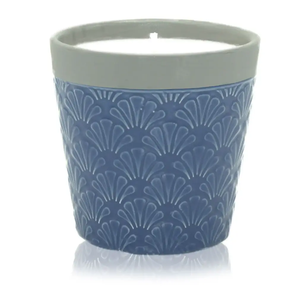 Home is Home Candle Pots – Blue Day | www.artisangoods.co.uk