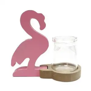 Hydroponic Home Décor – Pink Flamingo Pot | www.artisangoods.co.uk 2