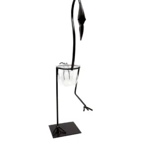 Hydroponic Home Décor – Tall Flamingo One Pot Stand | www.artisangoods.co.uk 2