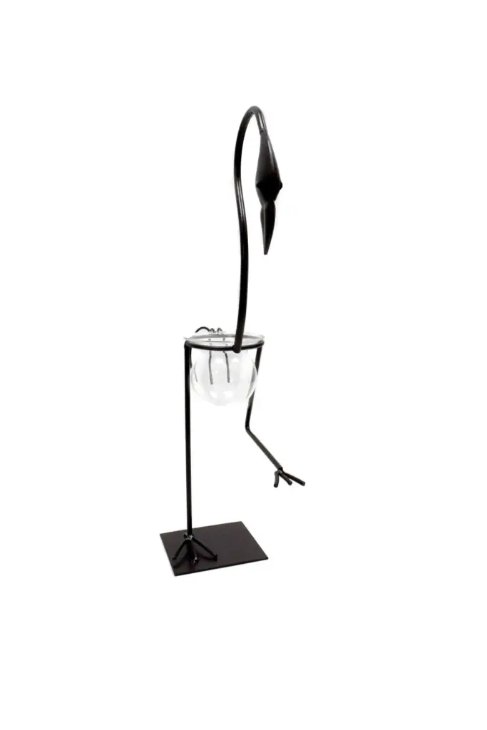 Hydroponic Home Décor – Tall Flamingo One Pot Stand | www.artisangoods.co.uk 2