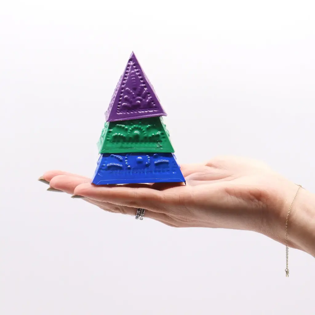 Incense Powder Mould Set –  Blue Green Purple | www.artisangoods.co.uk 9