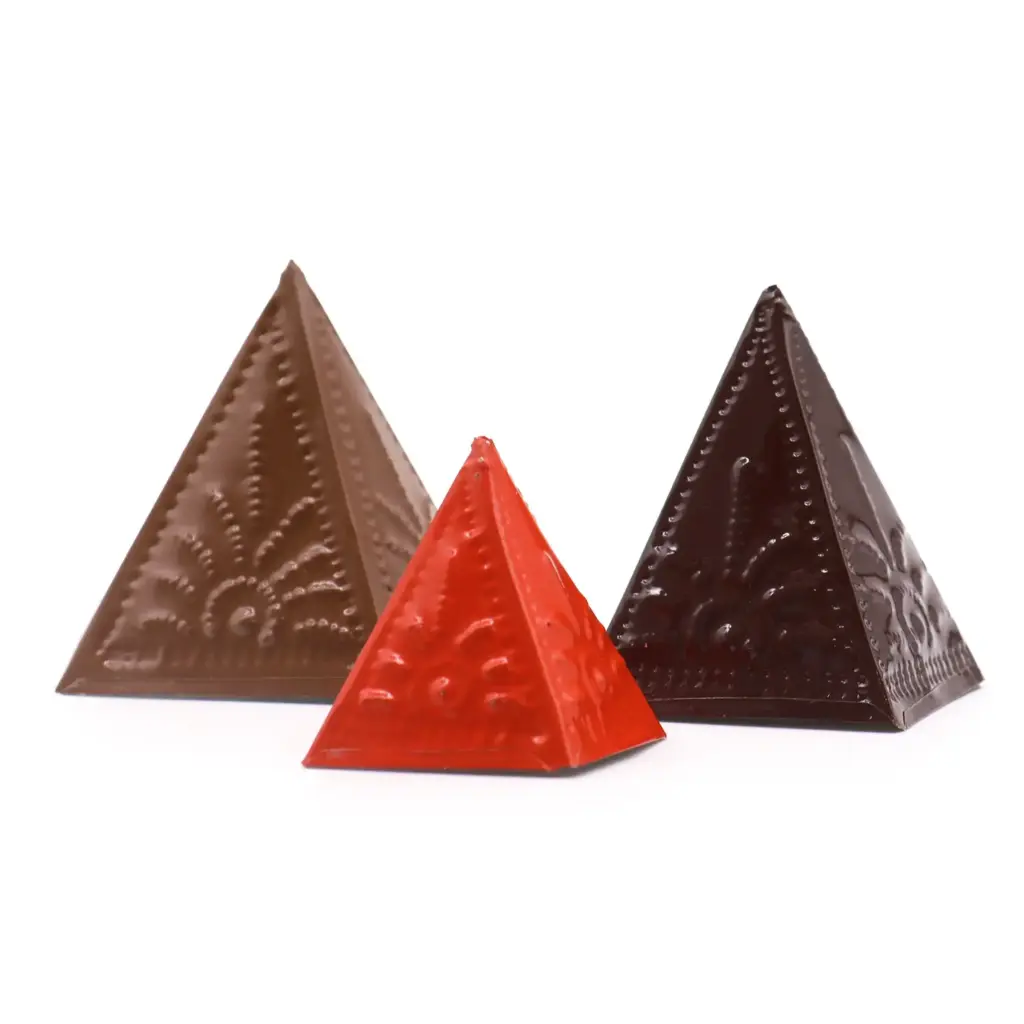 Incense Powder Mould Set – Lt Brown Dk Brown Orange | www.artisangoods.co.uk