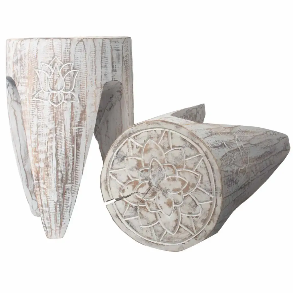Interlocking Table/Stool set of 2 – Lrg Whitewash | www.artisangoods.co.uk 3 Interlocking Table/Stool set of 2 – Lrg Whitewash | www.artisangoods.co.uk 3