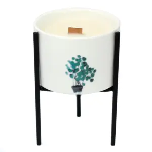 Iron Botanical Candle Holder | www.artisangoods.co.uk 2