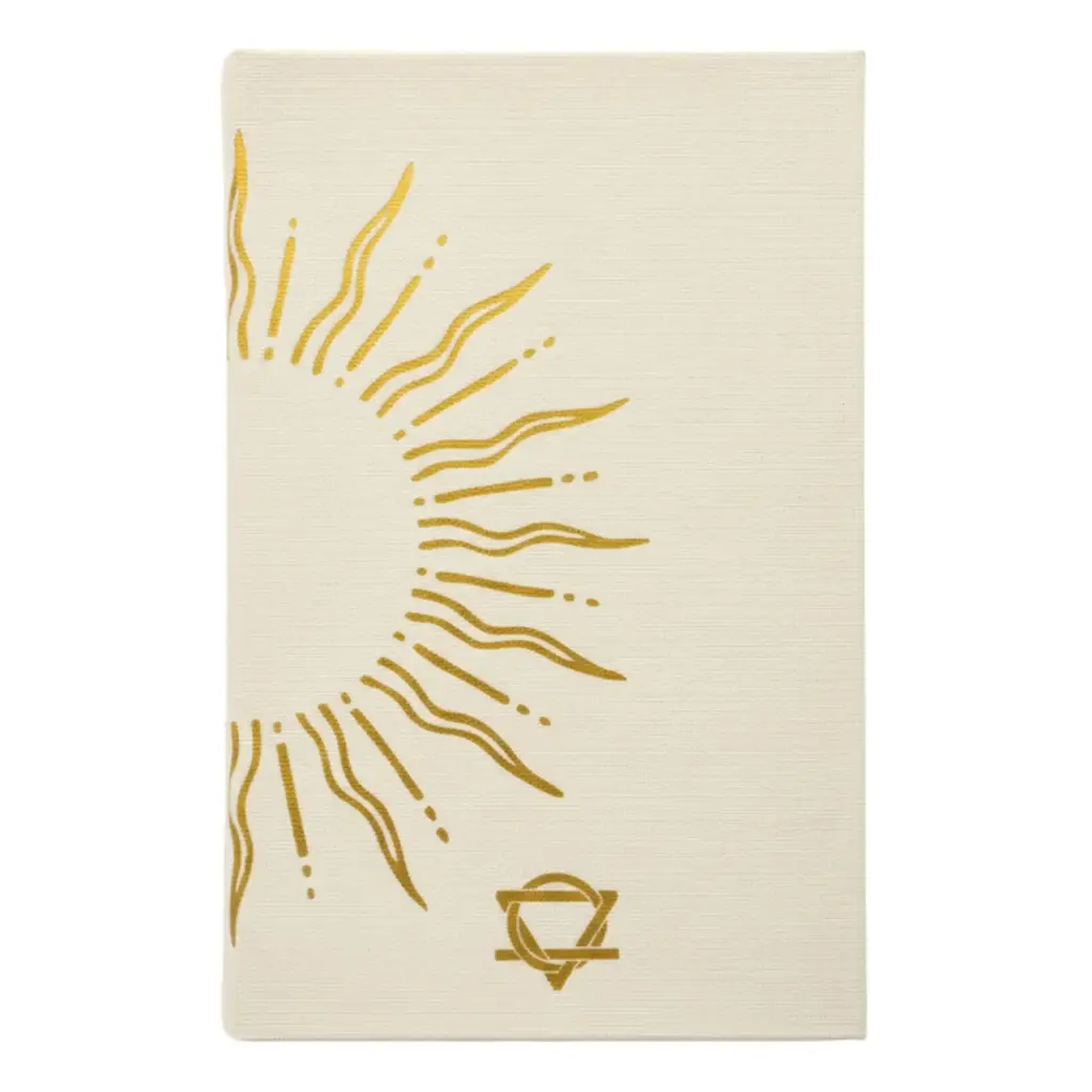 Ivory Gratitude Journal with Gold Lining – 120 pages – My Days are Full of Sun | www.artisangoods.co.uk 3