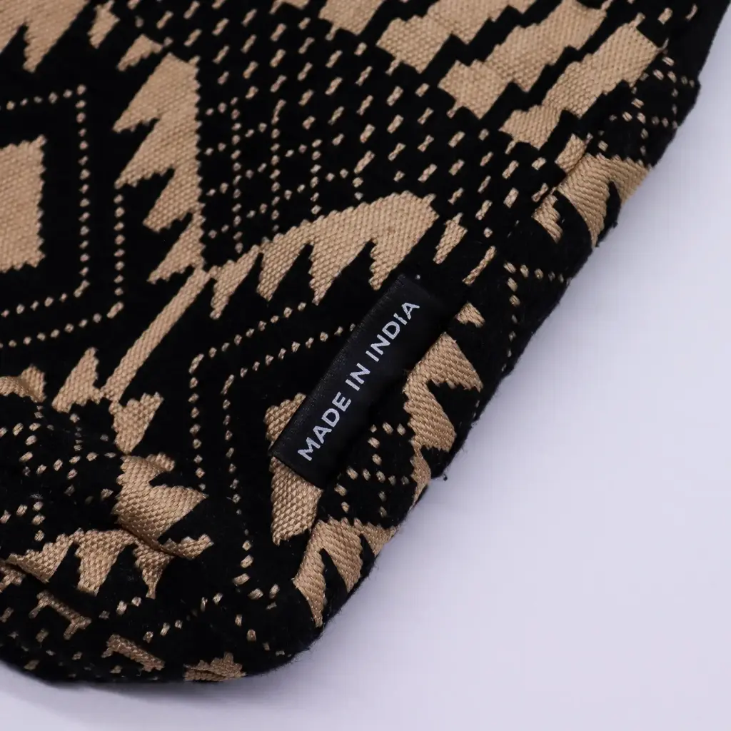 Jacquard Natural Bags – Desert Loom – Cross Bag | www.artisangoods.co.uk 3