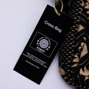 Jacquard Natural Bags – Desert Loom – Cross Bag | www.artisangoods.co.uk 2