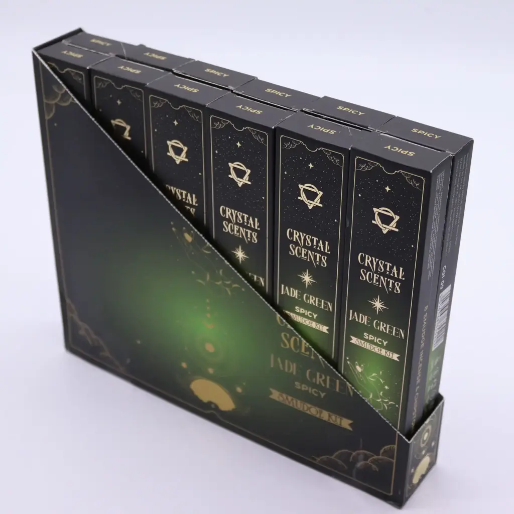 Jade Crystal Scents Smudge Incense – Spicy | www.artisangoods.co.uk 5