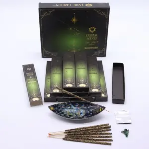 Jade Crystal Scents Smudge Incense – Spicy | www.artisangoods.co.uk 4