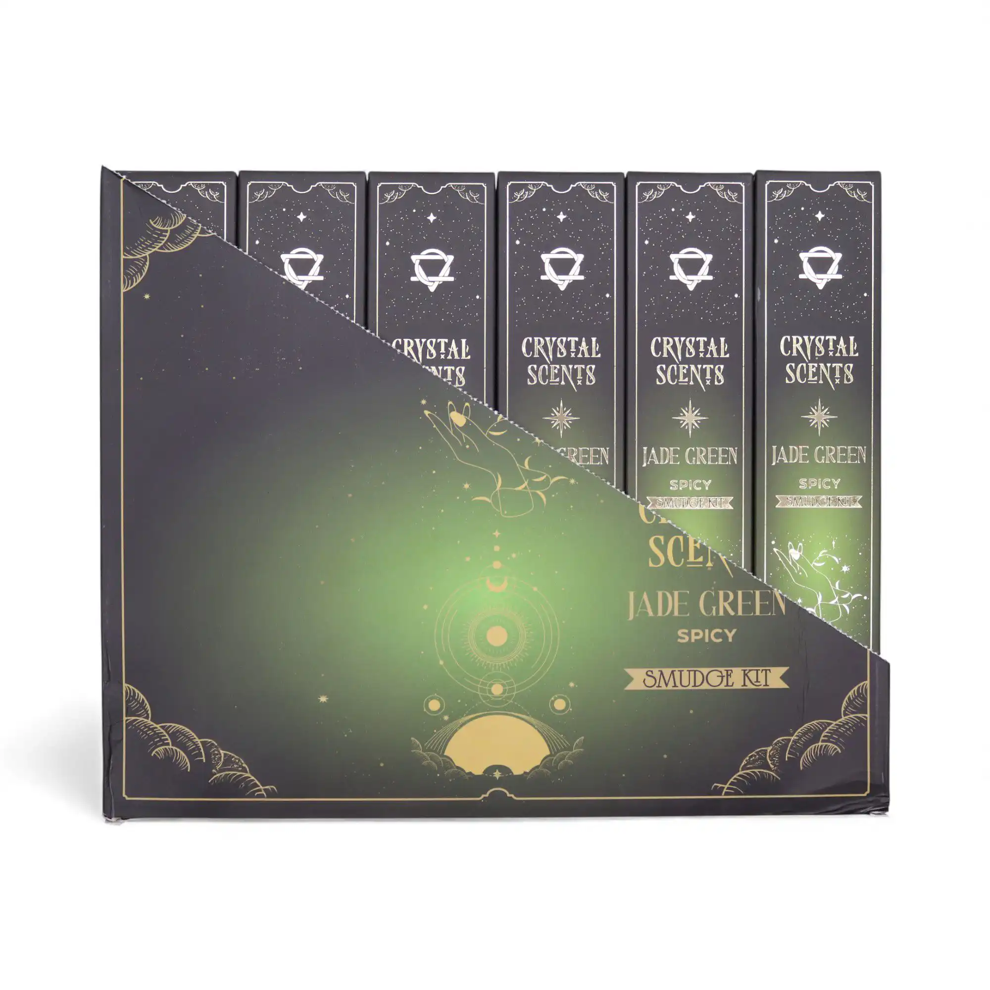 Jade Crystal Scents Smudge Incense – Spicy | www.artisangoods.co.uk 4 Jade Crystal Scents Smudge Incense – Spicy | www.artisangoods.co.uk 3